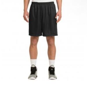 Sport-Tek ST510 PosiCharge Classic Mesh Shorts Men’s Black NWOT